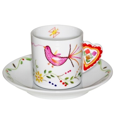 Vista Alegre Vila Verde Coffee Cup &amp; Saucer, MPN: 21092739,