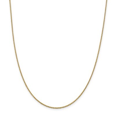 Leslie&#39;s 1.8 mm Round Cable Chain 16 Inch 14k Gold HB-7242-16, MPN: 7242-16, 191101848858