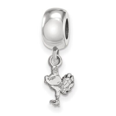 Virginia Tech Bead Charm Extra Small Dangle Sterling Silver SS058VTE, MPN: SS058VTE, 886774720050