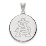 Arizona State University Large Disc Pendant 10k White Gold 1W052AZS, MPN: 1W052AZS, 886774790138