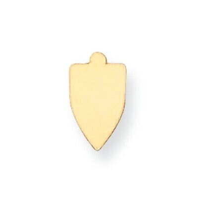 Disc with Eyelet Stamping 14k Yellow Gold YG1305, MPN: YG1305,