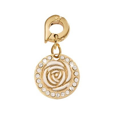 Nikki Lissoni Vintage Rose Gold-Plated 15mm Charm D1076GS, MPN: D1076GS, 8718819232476