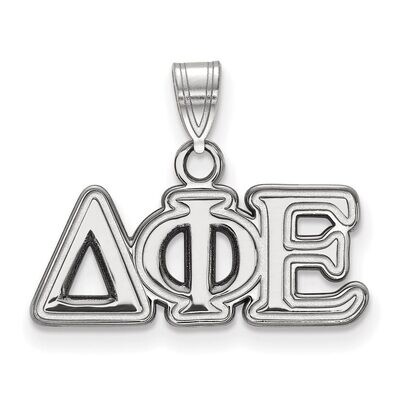 Delta Phi Epsilon Small Pendant Sterling Silver SS002DPH, MPN: SS002DPH, 886774598574