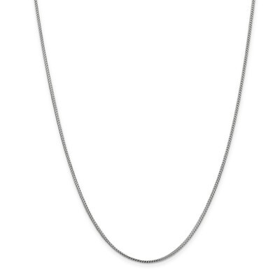 Leslie&#39;s 1.1 mm Franco Chain 24 Inch 14K White Gold HB-7176-24, MPN: 7176-24, 886774548173