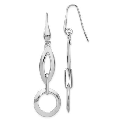 Leslie&#39;s Dangle Earrings Sterling Silver HB-QLE1253, MPN: QLE1253, 191101879111