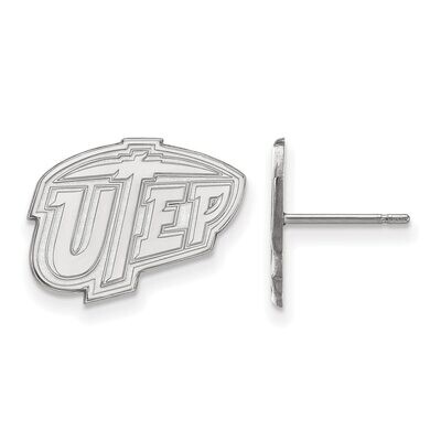 The University of Texas at El Paso Small Post Earring 14k White Gold 4W004UTE, MPN: 4W004UTE, 88677…