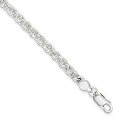 8.5 Inch Link Bracelet Sterling Silver Fancy QH160-8.5, MPN: QH160-8.5, 883957537221