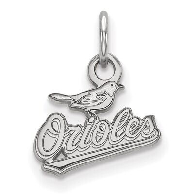 Baltimore Orioles Extra Small Pendant Sterling Silver SS001ORI, MPN: SS001ORI, 886774623344