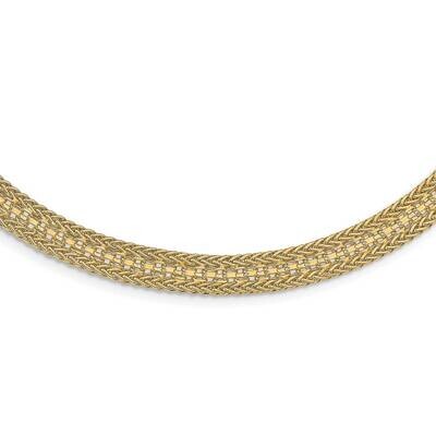 Leslie&#39;s Fancy Necklace 14k Gold Polished HB-LF1423-18, MPN: LF1423-18, 191101738975