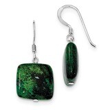 Chrysocolla Earrings Sterling Silver QE6404, MPN: QE6404, 886774023557