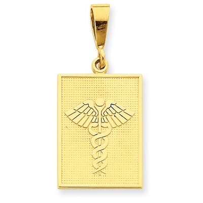 Caduceus Pendant 14k Gold C1612, MPN: C1612, 883957855653