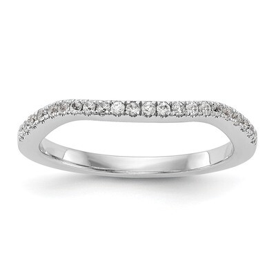 Diamond Contoured Wedding Band 14k White Gold RM2564B-018-WAA, MPN: RM2564B-018-WAA, RM2564B-018-WA…