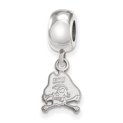 East Carolina University Bead Charm Extra Small Dangle Sterling Silver SS031ECU, MPN: SS031ECU, 886…