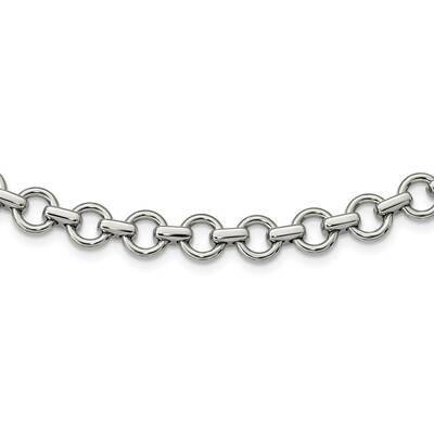 Links 20 Inch Necklace Stainless Steel Polished SRN544-20 by Chisel, MPN: SRN544-20, 886774041179