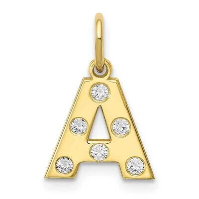 Initial with Diamonds Charm 10k Gold 10XNA1368Y, MPN: 10XNA1368Y,