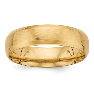 Yellow Gold Heavy Comfort Fit Fancy Band 14k Gold YB111, MPN: YB111, 886774521121
