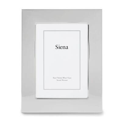 Silver-plated Plain Wide 5 x 7 Inch Picture Frame GM22464, MPN: GM22464, 820036024944