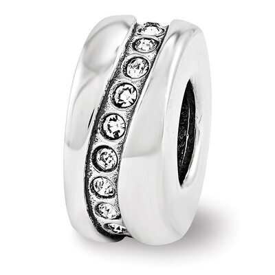 Swarovski Elements Meandering Bead - Sterling Silver QRS3400, MPN: QRS3400, 886774963426