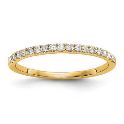 Round Diamond Wedding Band 14k Yellow Gold RM2080B-017-YAA, MPN: RM2080B-017-YAA,