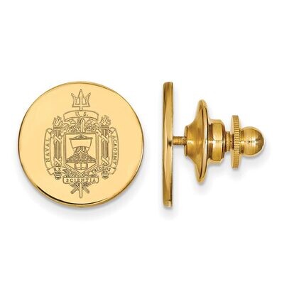 Navy Crest Lapel Pin Gold-plated Silver GP037USN, MPN: GP037USN, 886774939148