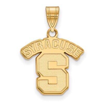 Syracuse University Medium Pendant Gold-plated Silver GP003SYU, MPN: GP003SYU, 886774896465