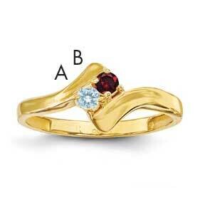Synthetic Family Jewelry Ring 10k Gold 10XMR13/2SY, MPN: 10XMR13/2SY,