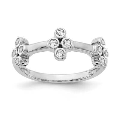 Diamond Vs/Si, D E F, Bloom Fashion Ring 14k White Gold True Origin Lab Grown RM6342-020-WLD, MPN: …