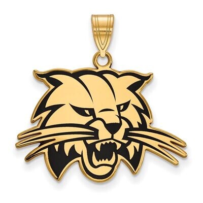 Ohio University Large Enamel Pendant Gold-plated Silver GP030OU, MPN: GP030OU, 886774933603
