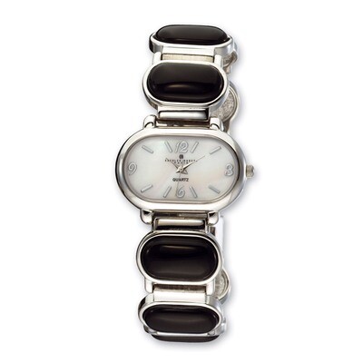 Charles Hubert Black Agate Bracelet 33x27mm Watch Ladies XWA3304, MPN: XWA3304, 811233017419