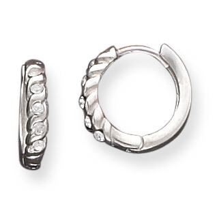 Huggy Earrings Sterling Silver QE3452, MPN: QE3452, 883957926919