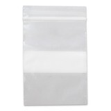 Zippit 2In X 3In 5Pks Of 100 Heavy Duty White Block Bags JT4868, MPN: JT4868, 790524680078