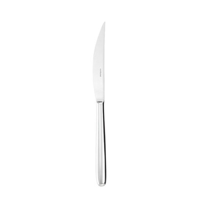 Sambonet hannah steak knife solid handle 9 1/4 inch - silverplated on 18/10 stainless steel, MPN: 5…