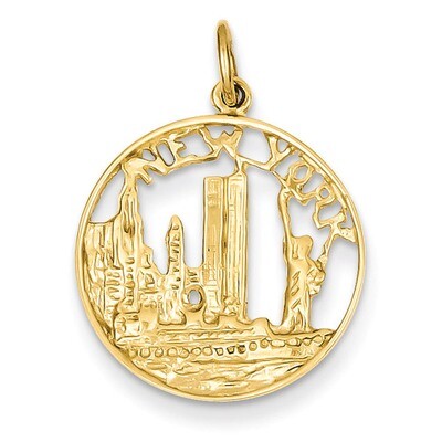 New York Charm 14k Gold A0601/C, MPN: A0601/C, 883957853079
