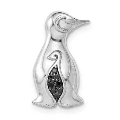 Black Diamond Penguins Chain Slide 14k White Gold PM4121-BK-005-WA, MPN: PM4121-BK-005-WA, 88395767…