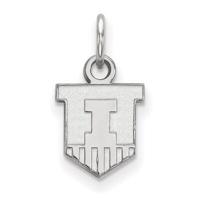 University of Illinois x-Small Pendant 10k White Gold 1W043UIL, MPN: 1W043UIL, 886774787985