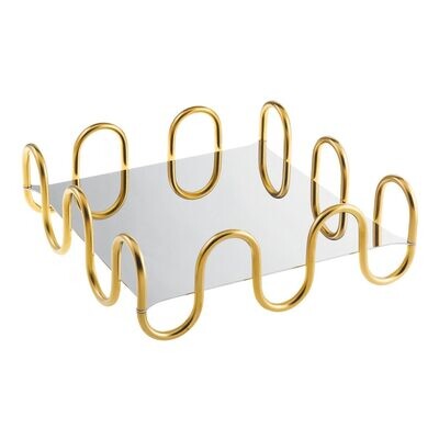 Sambonet Kyma Pvd Square Kyma Gold 55219G25, MPN: 55219G25,