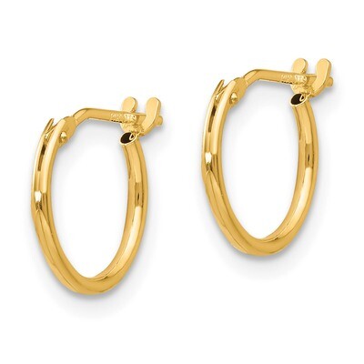 1mm Hoop Earrings - 14k Gold SE219 by Madi K, MPN: SE219, 883957543871