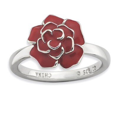 Rose Ring - Sterling Silver QSK932, MPN: QSK932, 886774230658