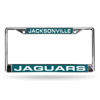 NFL Jacksonville Jaguars Laser Chrome Car License Plate Frame GC7084, MPN: GC7084, 94746457693