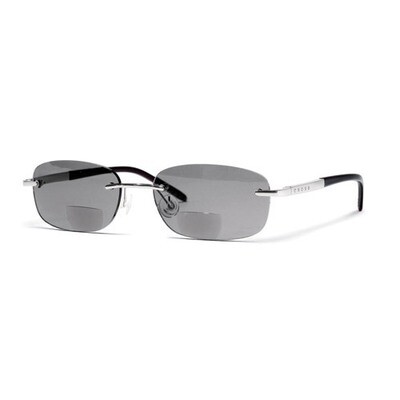 Clancy 1.00 Magnification Gray-Silver Reading Glasses GP9211