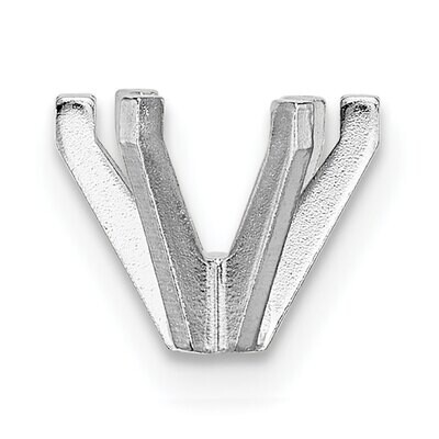 Oval 6-Prong .25ct. Setting 14k White Gold WG211, MPN: WG211,