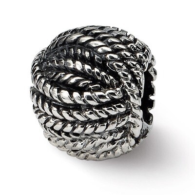 Ball of Yarn Bead - Sterling Silver QRS1434, MPN: QRS1434, 883957305509