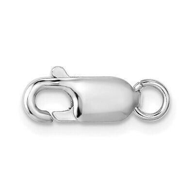 Lightweight Lobster with Jump Ring Clasp 14k White Gold WG1630, MPN: WG1630,