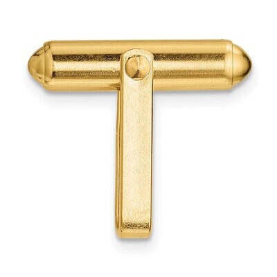 17.6 x 15.7mm Cuff Link 14k Yellow Gold YG2543, MPN: YG2543,