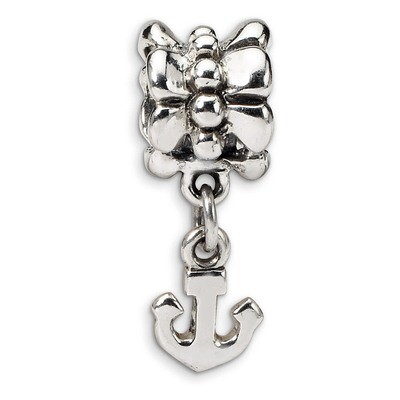 Anchor Dangle Bead - Sterling Silver QRS527, MPN: QRS527, 883957724386