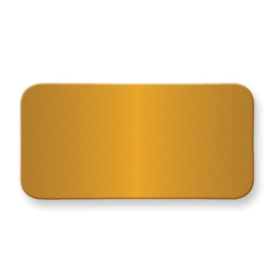 1 X 2 Polished Brass Plates-Sets of 6  GL9790, MPN: GL9790,