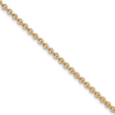 Brass 4.25mm Double LInk Cable Pocket Watch Chain Gold-tone FTL159Y, MPN: FTL159Y,