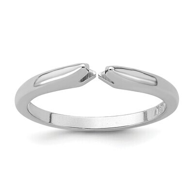 6-prong Lightweight Airline Shank 14k White Gold WGSH80, MPN: WGSH80,