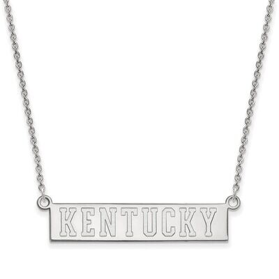 University of Kentucky Small Pendant with Chain Necklace 10k White Gold 1W072UK-18, MPN: 1W072UK-18…