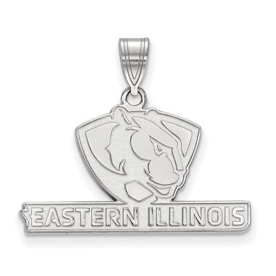 Eastern Illinois University Medium Pendant 10k White Gold 1W002EIU, MPN: 1W002EIU, 886774767963